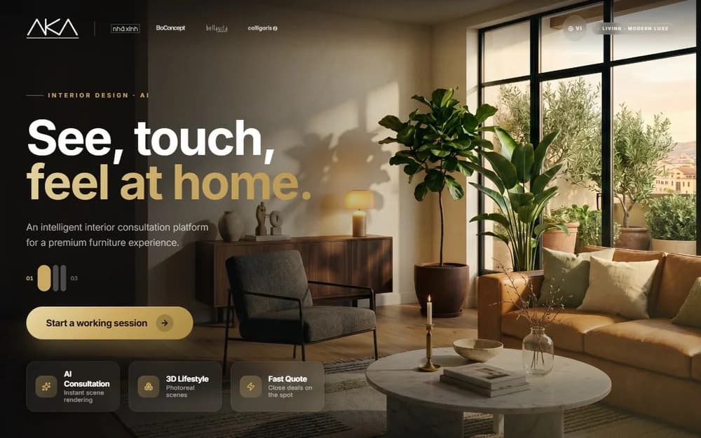 Sales Tool for AKA Furniture — 1