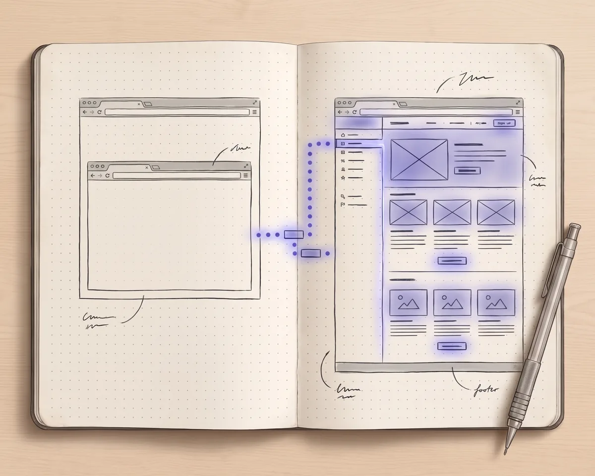 Sổ tay: từ trang trắng đến một web app hoàn chỉnh