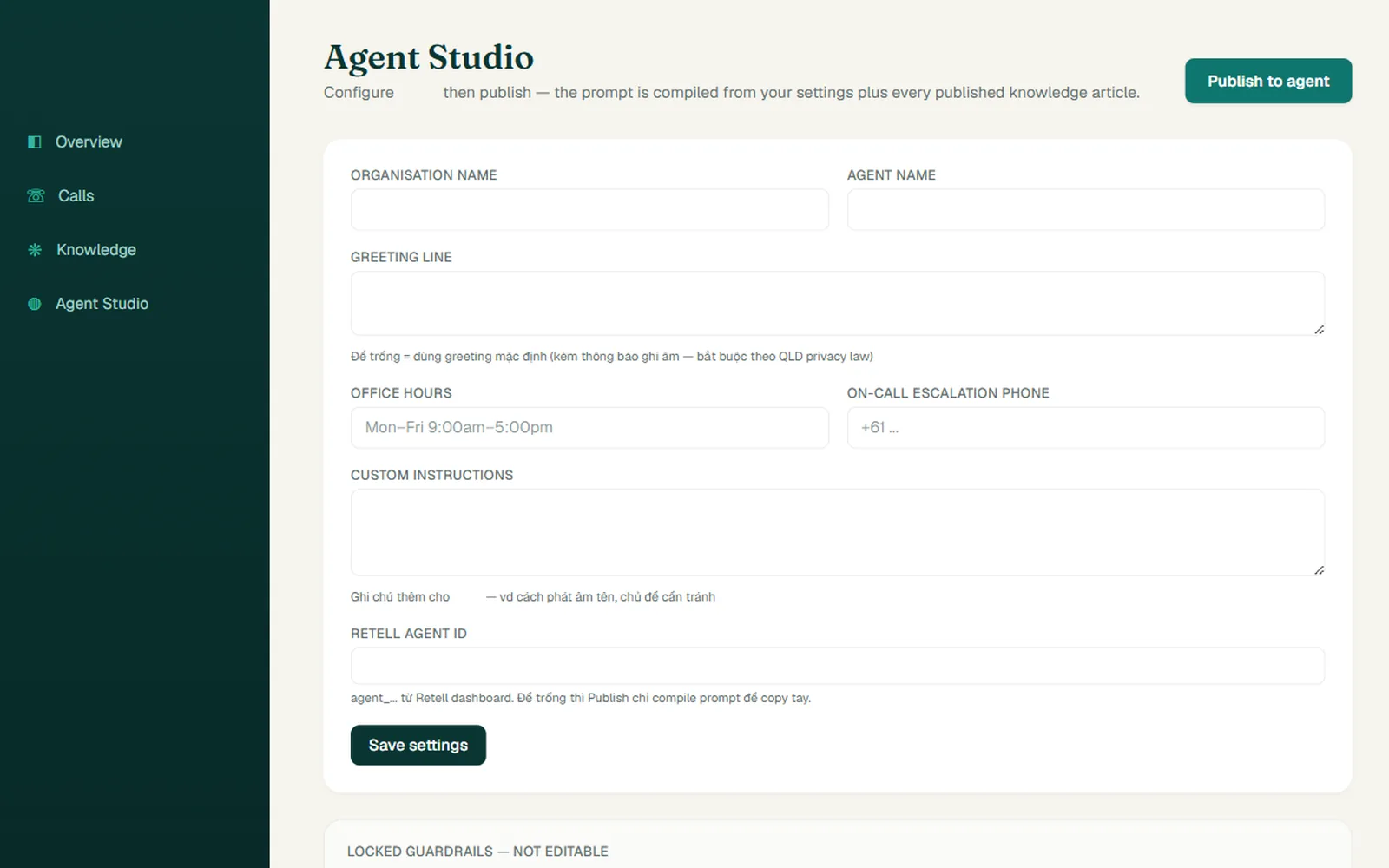 AI Voice Receptionist — ảnh 3/3