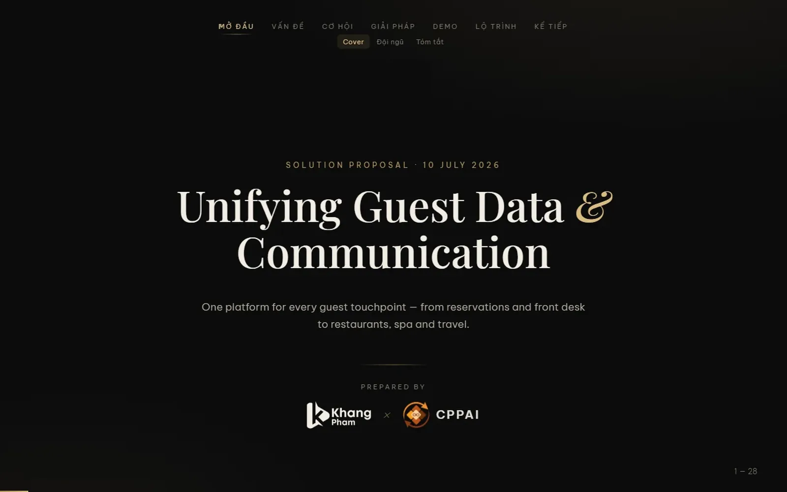 Guest Data Platform — Chuỗi khách sạn boutique — ảnh 1/2